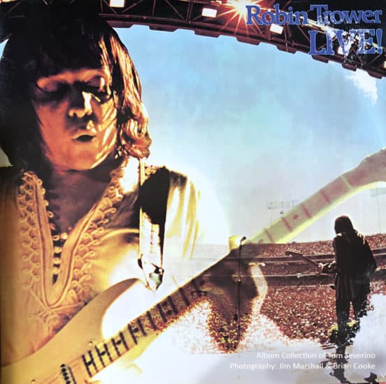 Robin Trower on stage