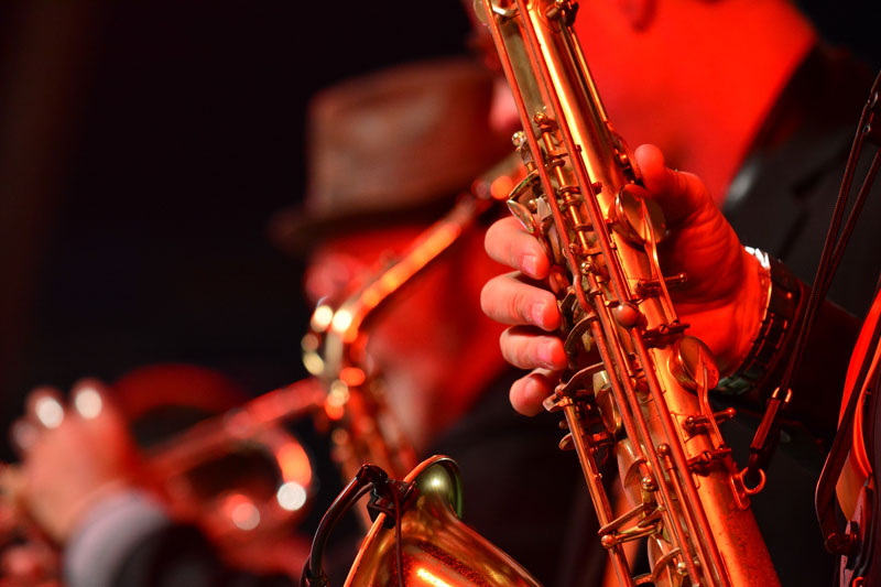 saxophone player