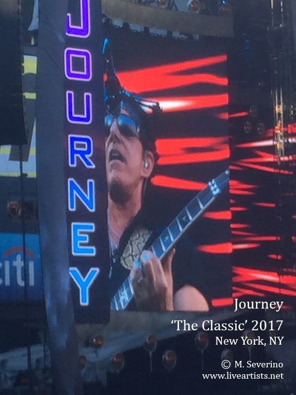 Jouney on stage