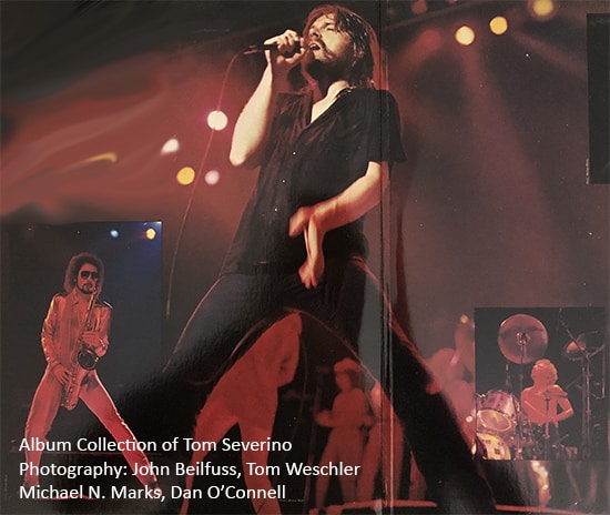 Bob Seger on stage