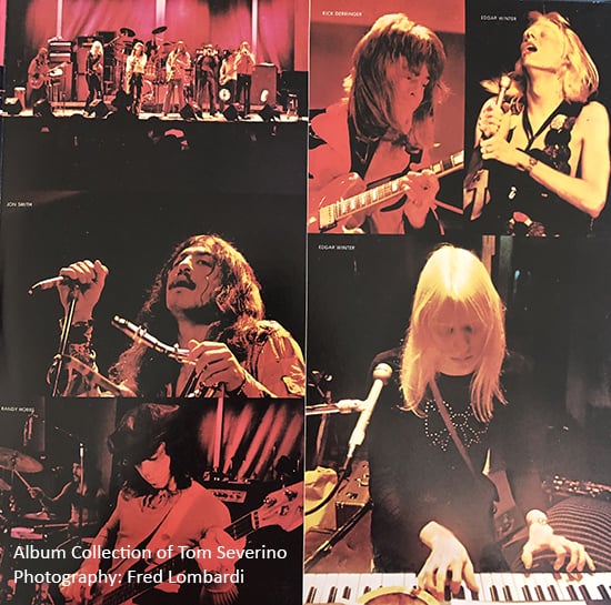 Edgar Winter stage shot