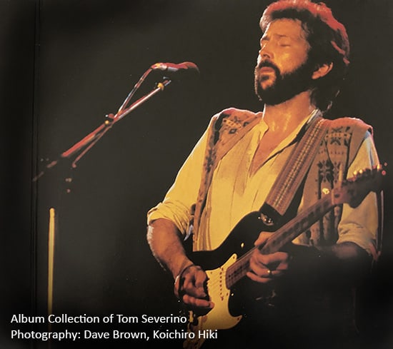 Eic Clapton on stage
