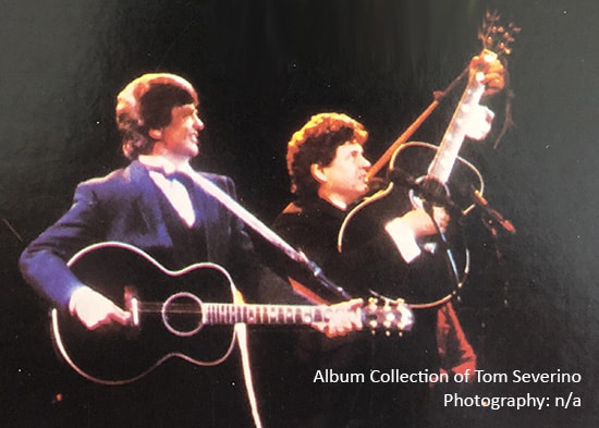 Everly Brothers on stage