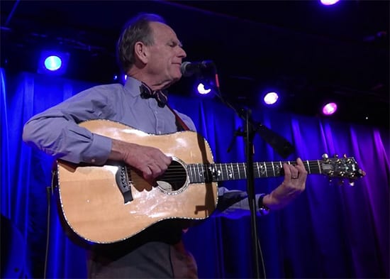 Livingston Taylor on stage