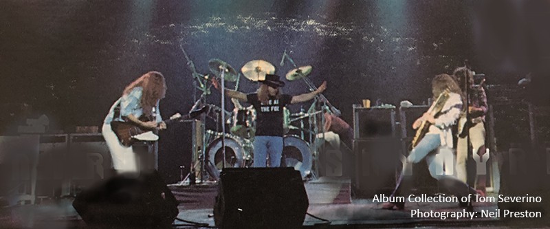 Lynyrd Skynryd on stage