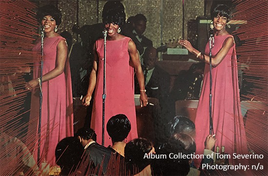 Martha and the Vandellas on stage