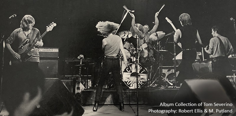 robin Lane and the Chartbusters on stage