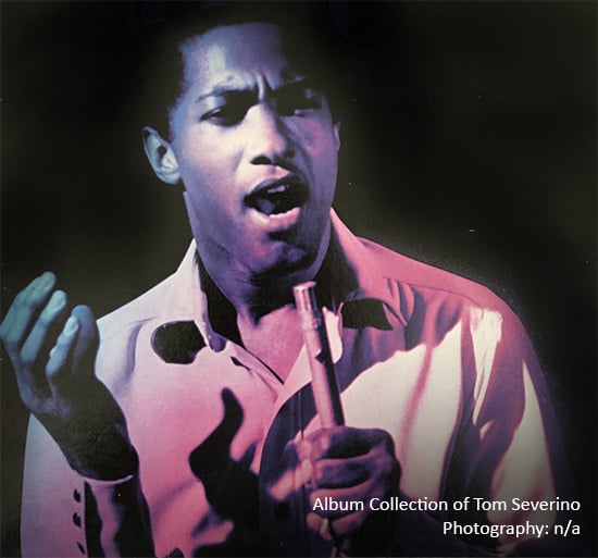 Sam Cooke on stage