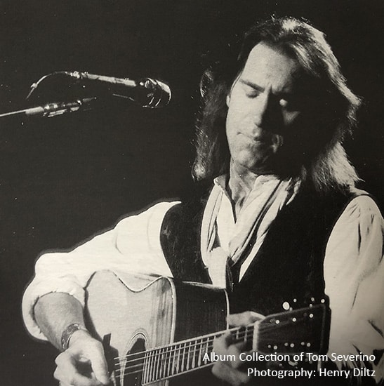 Dan Fogelberg on stage