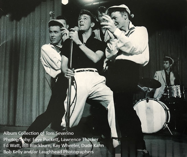 Gene Vincent on stage