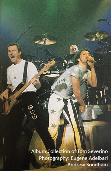 INXS on stage