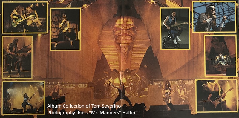 Iron Maiden on stage