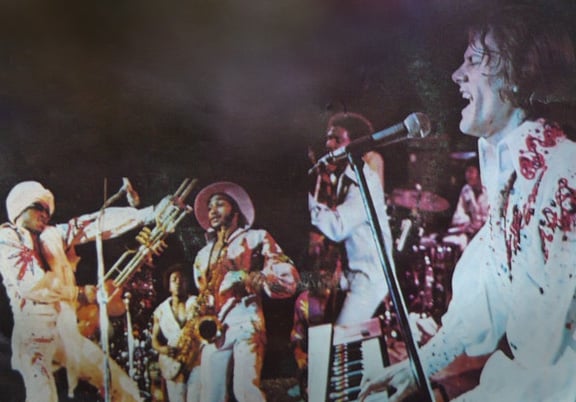 KC and the Sunshine Band on stage