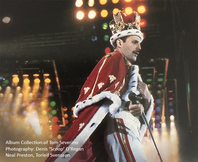 Queen on stage