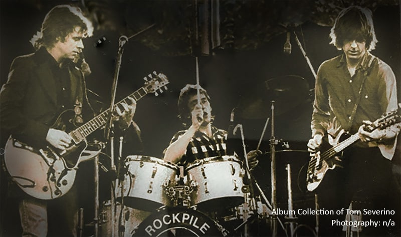 Rockpile on stage