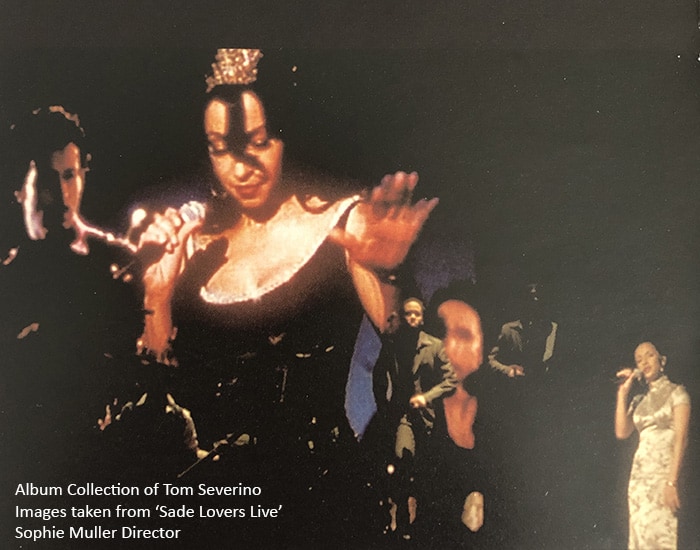 Sade on stage