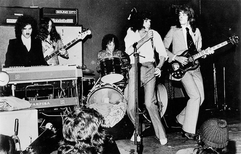 Sparks on stage