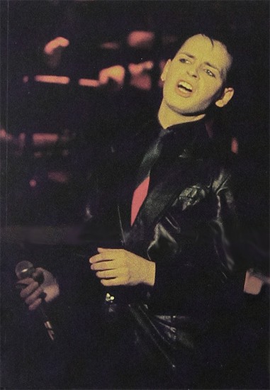Gary Numan on stage