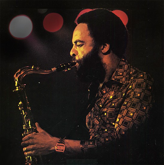 Grover Washington Jr. on stage