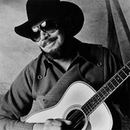 Hank Williams Jr. with guitar