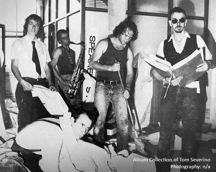 Men At Work on stage