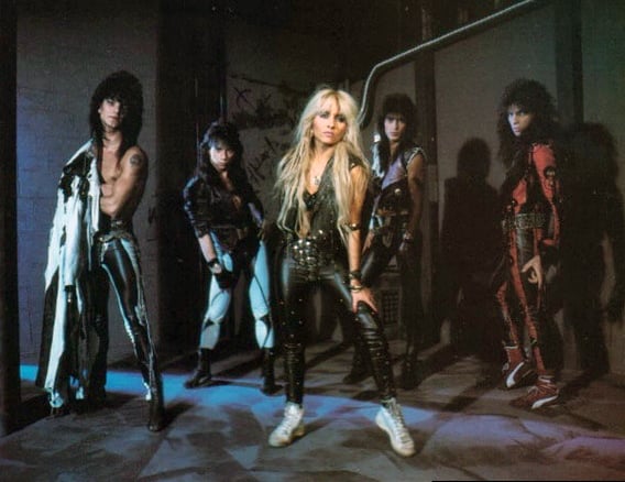 Warlock on stage