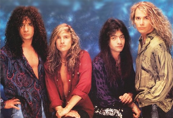 White Lion band shot