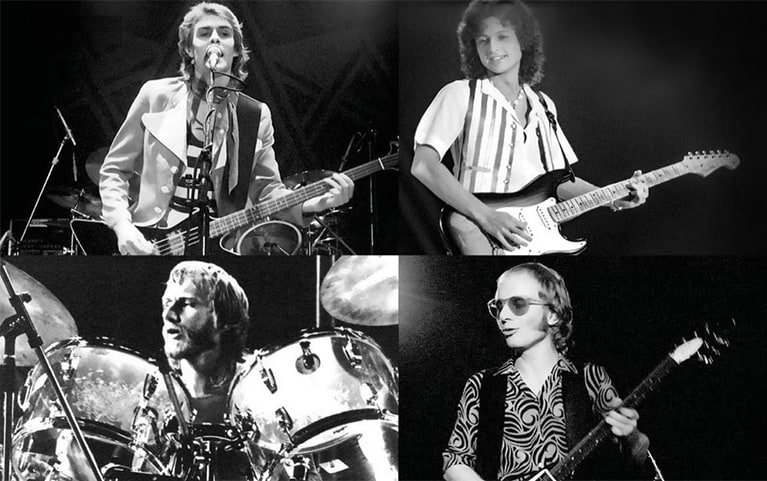 Wishbone Ash on stage