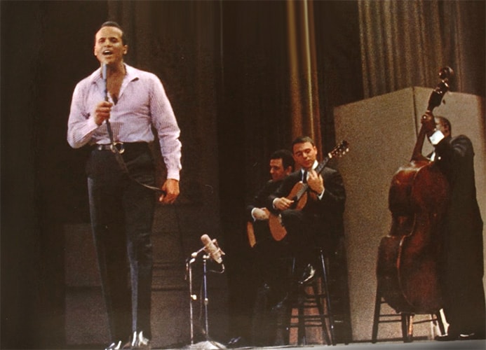 Harry Belafonte on stage