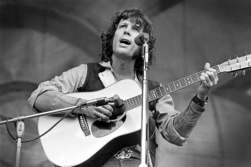 John Hartford on stage