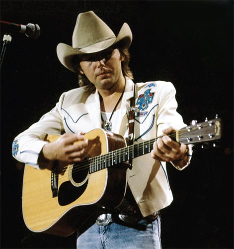 Dwight Yoakam on stage